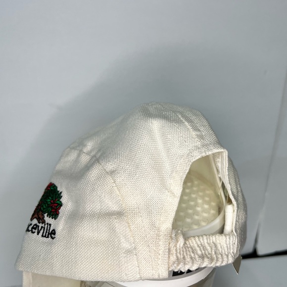 Princeville Hat, linen 7 panel. New with tags embroidered logo on left side - Picture 2 of 7